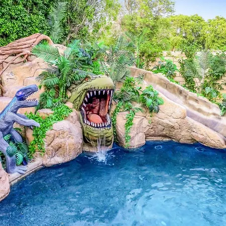Bomb Dot Com With Dinosaur Waterslide Villa